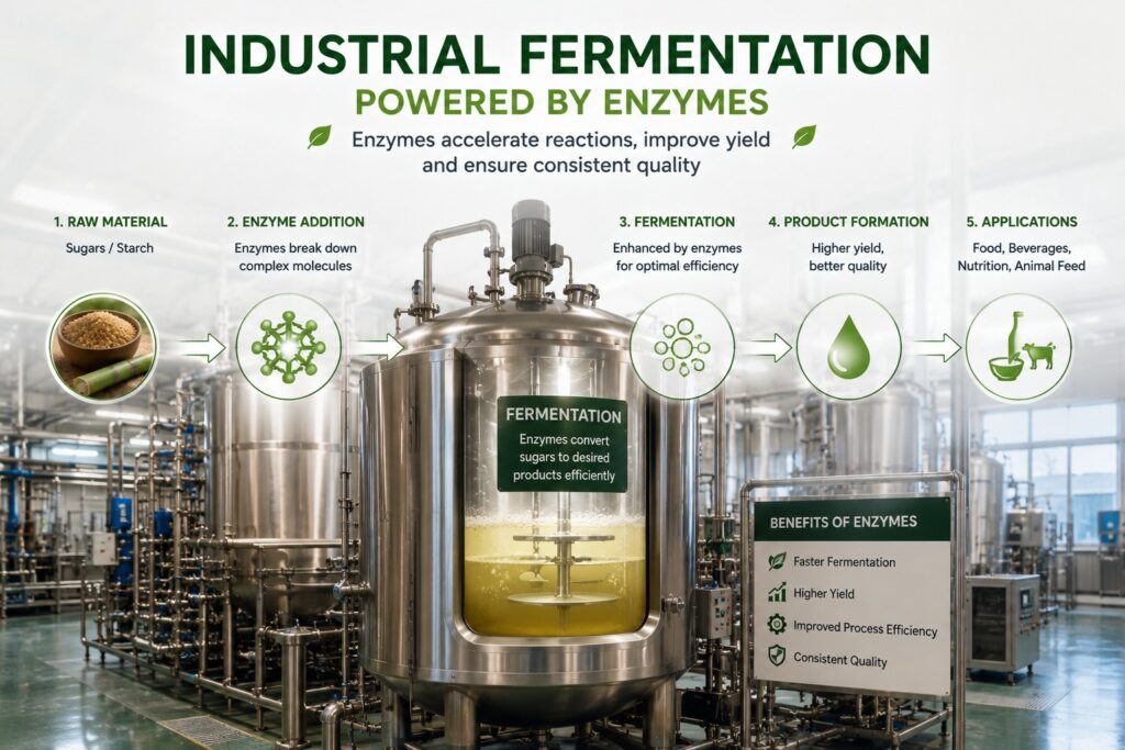 Biotechnology company providing enzyme solutions for molasses fermentation