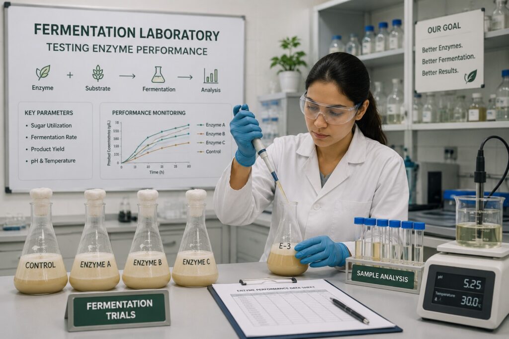 Advanced enzyme solutions for molasses fermentation optimization